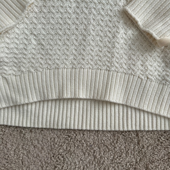 NWT Between Me & You Cream Cowl Neck Seater- Size Medium - Picture 7 of 11